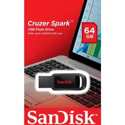 خرید و قیمت فلش سندیسک SanDisk Cruzer Spark 64GB | (تخفبف ویژه + ارسال) | جانبی کالا