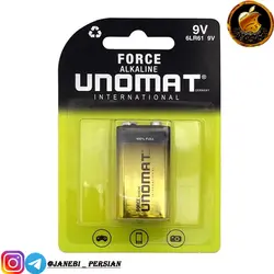 باتری کتابی شارژی 9V