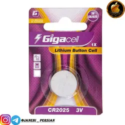 باتری سکه‌ ای لیتیومی گیگاسل Gigacell 2025