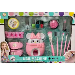 استمپر ناخن اسباب بازی با لوازم آرایشی Nail care makeup play set - اسباب بازی جاپاتوی