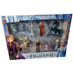 ست شخصیت 9 تایی فروزن 20218 - اسباب بازی جاپاتوی