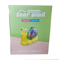 حلزون چرخ دنده ای موزیکال (Gear snail) - اسباب بازی جاپاتوی