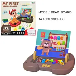 تخته وایت برد موزیکال خارجی 050-060 - اسباب بازی جاپاتوی