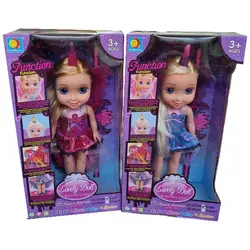 عروسک مدل بال فرشته طرح یونیکورن ارتفاع 34 سانتی‌متر - اسباب بازی جاپاتوی