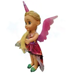 عروسک مدل بال فرشته طرح یونیکورن ارتفاع 34 سانتی‌متر - اسباب بازی جاپاتوی