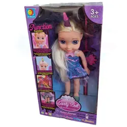 عروسک مدل بال فرشته طرح یونیکورن ارتفاع 34 سانتی‌متر - اسباب بازی جاپاتوی