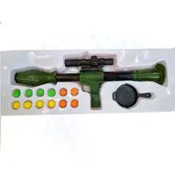 تفنگ اسباب بازی آرپیچی توپ پرتاب کن - اسباب بازی جاپاتوی