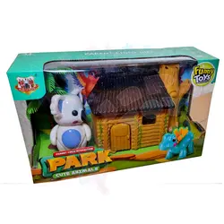 اسباب بازی خانه جنگلی کوالا کیوت انیمالز ران لی تویز T137 - اسباب بازی جاپاتوی