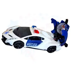 ماشین پلیس موزیکال چراغدار - اسباب بازی جاپاتوی