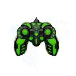 ماشین کنترلی چرخ کپسولی مهاجم قرمز سبز RC car Stunt Car CQ-508 - اسباب بازی جاپاتوی