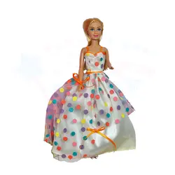 عروسک باربی دفالوسی اصلی با لباس مجلسی 8452 - اسباب بازی جاپاتوی