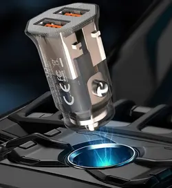 شارژر فندکی ایکس او XO CC49 شدت جریان 2.4 آمپر