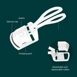 فرمژه شارژی Bomidi eyelash curler EC1 شیائومی ارسال 2ساعته در شهر تهران10صبح تا10شب