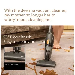 جارو برقی شیائومی Xiaomi Deerma DX115C Handheld Vacuum Cleaner توان 600 وات ارسال 2ساعته درشهرتهران از9 صبح  تا10شب