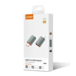 تبدیل OTG تایپ سی به USB الدینیو LDNIO LC140 USB Convertor USB A to Type-C Adapter