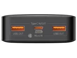 پاوربانک 20000 بیسوس Baseus Bipow Digital Display PPDB20K PPDML-M01 توان 20 وات