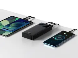 پاوربانک 20000 بیسوس Baseus Bipow Digital Display PPDB20K PPDML-M01 توان 20 وات