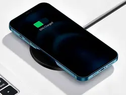 شارژر وایرلس بیسوس Baseus Simple Magnetic Wireless Charger WXJK-E01 توان 15 وات به همراه کابل