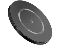 شارژر وایرلس بیسوس Baseus Simple Magnetic Wireless Charger WXJK-E01 توان 15 وات به همراه کابل