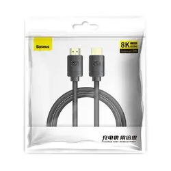 کابل HDMI بیسوس Baseus High Definition Series HDMI 8K to HDMI Cable WKGQ000201 طول 3 متر