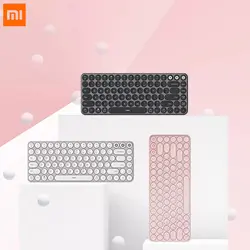 قیمت و خرید ⚡️کیبورد دو حالته شیائومی Xiaomi MIIIW Keyboard Air 85 Dual Mode MWXKT01 اتصال بلوتوث و دانگل وایرلس