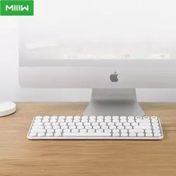 قیمت و خرید ⚡️کیبورد دو حالته شیائومی Xiaomi MIIIW Keyboard Air 85 Dual Mode MWXKT01 اتصال بلوتوث و دانگل وایرلس