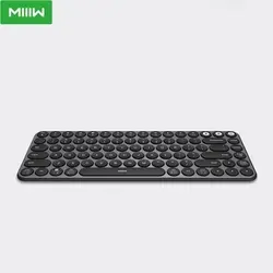 قیمت و خرید ⚡️کیبورد دو حالته شیائومی Xiaomi MIIIW Keyboard Air 85 Dual Mode MWXKT01 اتصال بلوتوث و دانگل وایرلس