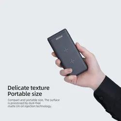 پاوربانک وایرلس و داک شارژ نیلکین Nillkin PowerMount NKA08 PD Wireless Power Bank Dock توان 10 وات