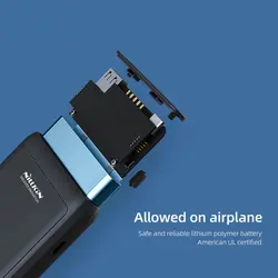 پاوربانک وایرلس و داک شارژ نیلکین Nillkin PowerMount NKA08 PD Wireless Power Bank Dock توان 10 وات