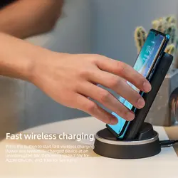 پاوربانک وایرلس و داک شارژ نیلکین Nillkin PowerMount NKA08 PD Wireless Power Bank Dock توان 10 وات