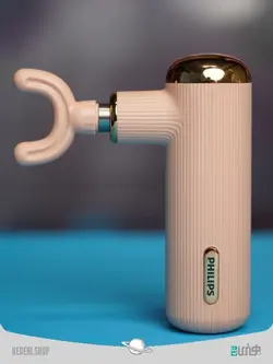 ماساژور تفنگی فیلیپس Philips PPM3101G Fascia Gun Muscle Relaxation Massager توان 20 وات