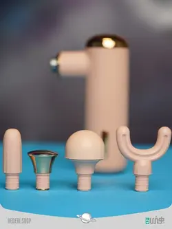 ماساژور تفنگی فیلیپس Philips PPM3101G Fascia Gun Muscle Relaxation Massager توان 20 وات