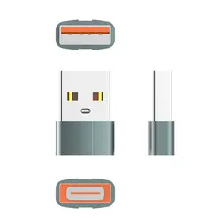 تبدیل OTG یو اس بی به Type C الدینیو ارسال فوریدرتهران  زیر 2ساعت ازساعت 8صبح تا10شبLDNIO LC150 USB C to USB Adapter Transmission