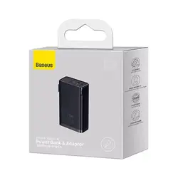 پاوربانک 10000 و شارژر دیواری بیسوس Baseus Power Station 4 PPHD010001 87W CN توان 87 وات با کابل