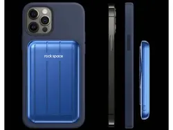 پاوربانک وایرلس 10000 راک اسپیس Rock Space T113 Magnetic Wireless Charger PD Power Bank توان 15 وات