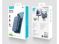 پاوربانک وایرلس 10000 راک اسپیس Rock Space T113 Magnetic Wireless Charger PD Power Bank توان 15 وات