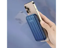 پاوربانک وایرلس 10000 راک اسپیس Rock Space T113 Magnetic Wireless Charger PD Power Bank توان 15 وات