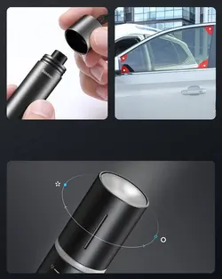 چکش اضطراری خودرو بیسوس Baseus Savior Window Breaking Flashlight CRSFH-B01