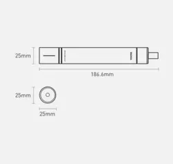 چکش اضطراری خودرو بیسوس Baseus Savior Window Breaking Flashlight CRSFH-B01
