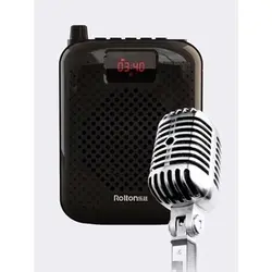 اسپیکر بلوتوث دبلیو کینگ W-King KS01 Voice Amplifier Speaker توان 5 وات رم و فلش خور با میکروفون