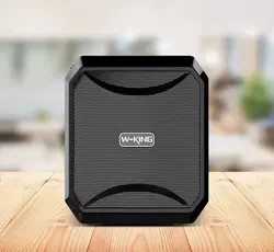 اسپیکر بلوتوث دبلیو کینگ W-King KS01 Voice Amplifier Speaker توان 5 وات رم و فلش خور با میکروفون