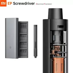 پیچ گوشتی شارژی شیائومی Xiaomi Electric Precision Screwdriver Kit MJDDLSD003QW دارای 24 سری مگنتی