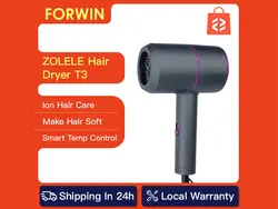 سشوار شیائومی((ارسال  درشهرتهران ۲ ساعته از 10صبح تا ۱۰ شب هم ارسال داریم))) Xiaomi Zolele T3 Hair Dryer توان 800 وات