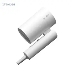 سشوار شیائومی Xiaomi ShowSee A4-W Electric Anion Hair Dryer توان 1800 وات (ارسال فوری تهران زیر ۲ ساعت بدون تعطیلی از ۸ صبح تا ۱۰ شب هم ارسال داریم)
