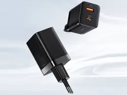 شارژر دیواری فست شارژ بیسوس Baseus Super Si Pro C+U 30W CCCJG30CE CCSUPP-E01 EU توان 30 وات