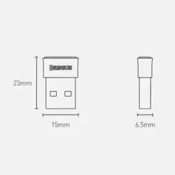 دانگل بلوتوث USB ورژن 5.0 بیسوس Baseus Wireless Adaptors BA04 ZJBA000001