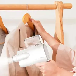 اتو بخار دستی شیائومی(((ارسال درشهر تهران  ۲ ساعته  از 10صبح تا ۱۰ شب  Xiaomi Deerma Portable Steam Ironing Machine DEM-HS007 توان 800 وات