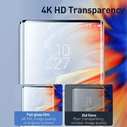 محافظ صفحه شیشه ای تمام صفحه تمام چسب خمیده Baseus Full Curved 0.25mm Xiaomi Mix 4 SGQJ010301