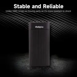 درایو SSD اکسترنال لنوو Lenovo Thinkplus US201 512GB Portable External SSD Type C ظرفیت 512 گیگابایت