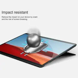 محافظ صفحه شیشه ای نیلکین مایکروسافت Microsoft Surface Pro X Nillkin H+ Tempered Glass